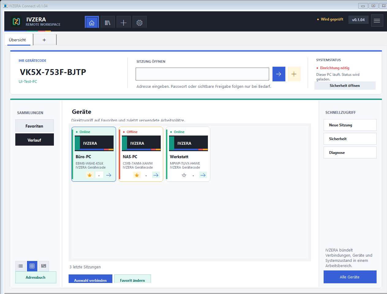 IVZERA Connect Workspace